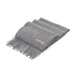 아크네스튜디오 아크네 스튜디오 울 프린지 머플러 스키니 멜란지그레이 CA0218 990