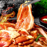 100 제주흑돼지 특별한 제주흑돼지 BBQ 숯불 바베큐맛 구이 X 5팩