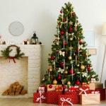 DULEFUN 24pc 크리스마스 트리 크리스탈 장식 4가지 스타일 투명 아크릴 고드름 걸이 장식품 연말연시 결혼식 겨울 파티 Style B