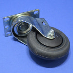 경창캐스터 무소음 회전형바퀴 고성능 고무바퀴 저소음 충격흡수 바닥보호 연구실 1654826