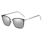 메탈 편광 미러 선글라스 남자 여자 야간 운전 실버미러