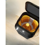 06 신발 세탁기 가정용 소형 탈수 통돌이 운동화 세탁 탈수 바닥 브러시 8개 벽 브러시 블루라이트 항균