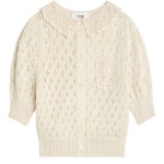 셀린느 25 FW 여성 면 푸앙텔 크롭 가디건 off CELN2CR7OWH4TAAA00 TP815132193 780170