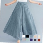 오노마 월랑 아사면 항아리 통바지 SD230324