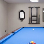 분필케이스 맥주 시티 당구장 벽걸이 콘 초크 홀더 매트 - 하드웨어가 현대적인 디자인 컵 또는 마스터 트위튼 탈크에 맞습니다