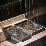 대리석칫솔꽂이 거치대 홀더 트 소형 모던 꽂이