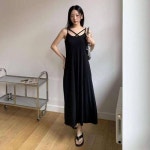 라일리여성의류 Rly 쉬폰 앞절개 뷔스티에 트위드 여름 하객 온나핏