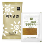 이가자연면 밀락 식품 이가냉면 동치미냉면육수 5인분세트