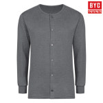 BYC BYC 에어메리 삼중보온 앞단추 내복상의 착용이 편리한 앞타개 스타일 남상의 여상의 남자 110