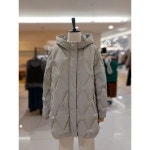 오프리미츠 MARIO 후드퀼팅양지퍼하프다운점퍼 B24DA2A03