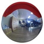 강화PC 볼록반사경 넓은시야각 도로안전용품 방범거울 삼거리 주차장 800 사각지대미러