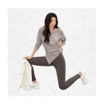 매장정품 안다르 ANDAR 에어웜 기모 지니 시그니처 레깅스 8 2부 AJF8L-15 1314530