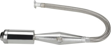 YOXUFA 성능 유연 배기 머플러 소음기 파이프 체인 텐셔너 49cc 50cc 60cc 66cc 80cc 100cc 2행정 모터 산악 자전거 엔진 부품