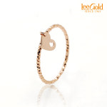 리골드 러블리 하트 컷팅 반지 LGR1008AREZ