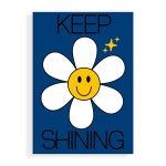 더아트컴퍼니 행운들어오는 스마일 팝아트 힐링 꽃 그림 포스터 캔버스 액자 더아트컴퍼니 풍수 인테리어 04 킵샤이닝 캔버스액자100호... 