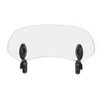 킹콩 킹콩 굴곡없는 깨끗한 시야 오토바이 보조스크린 소형 투명 1개