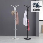 철제 인조대리석 회전 스탠드 옷걸이 정리수납 철제옷걸이 옷행거 옷걸이수납 철제행거 옷정리함 행거 옷정