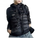 FUZZY SCAN 경량 후드 푸퍼 패딩 263218