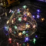 다올 태양광 LED 플라워 전구 컬러 태양광led등 크리스마스줄조명