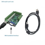 네마 23 스테퍼 모터 CNC 컨트롤러 키트 5축 3Nm 425 oz in 2상 3A 스텝 드라이버 350W 전원 공급 장치 판화 기계용 마하3 제어 카드 DM556