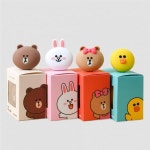 코코도르 코코도르 라인프렌즈 차량용 방향제 통풍구형 새차선물 자동차디퓨저 차량용품 화이트머스크 라인 통풍구 초코 블랙체리 1개