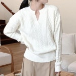 레그 니트 YMSH25FW193