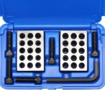 Jecoupoon 123 블록 매칭 페어 23 홀 0002 정밀 지상 기계 HRC 1-2-3 0 0001 세트 1-2-3 Blocks 0 0002
