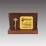 가리비 나무 상패 G4140-A