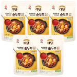 CJ제일제당 CJ제일제당 다담 순두부찌개양념 130g x 5개