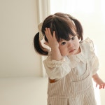 어느 맑은 날 너가 좋아하는 민들레 꽃이랑 - 유아 블라우스