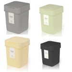 창신리빙 프랑코홈 프랑코홈 미니 휴지통 2L 노랑색 13