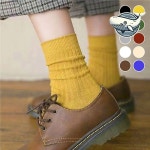 콩심팥심 스타일리시 중목양말 패턴