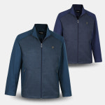 국산 프리미엄 배색 남자 신사 점퍼 BNF3 중년 청록2053 105