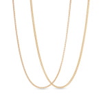 도로시 도로시 도로시 모던 박스 체인 목걸이 소