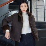 셀렙샵에디션 셀렙샵에디션 25FW FAUX 밍크 리버시블 구스다운