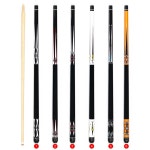 당구큐대 도착 메이플 나무 조인트 스레드 당구 스누커 풀 카롬 큐 스틱 12-pc 5 1개