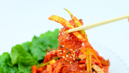 해동수산 홍어무침 대용량패키지상품 3kg광주양동시장 줄서서 하는 그 맛 집