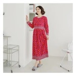 조이마담 조이마담 엄마옷 조이마담 루비 셔링 홈웨어 원피스 중년여성의류 H8220
