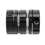 uxcell 6 35mmx8mm 클램프 타이트 모터 샤프트 2 다이어프램 커플러