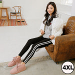 제이피플 여성용 피치이선레깅스 국내산제작 기모치마레깅스