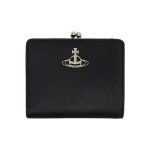 비비안웨스트우드 비비안웨스트우드 가죽 반지갑 252314M164002