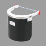 오토스 오토스 안면 보호구 보안면 S면체 차광 NO7 헬멧부착형 F-63B