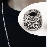 부적 행운 목걸이 불교 액막이 펜던트 개업 남녀 커플