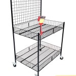 노점 과자매대 진열대 매대 철제 마트 트롤리 선반 가판대