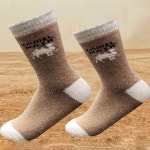 1 1 남자 수면양말 겨울 양말 도톰한 기모 방한 수면양말