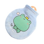 원형 애니멀 찜질팩 개구리 JT88 찜질주머니 보온물주머니 온수팩 실버용품 물핫팩