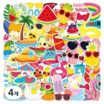 방수 PVC 다꾸 스티커 50p 과일 3개 세트 아이엔피 G1496