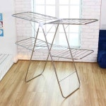 베란다 빨래 건조대 2단 원룸 수납 건조 기구