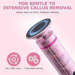 lazycozy 무선 전기 발 굳은살 제거기 최대 4시간 충전식 2000mAh 배터리 9단 속도 13 휴대용 그라인더 네일 파일 000RPM