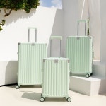 코어블루 브릭 신형 알루미늄 프레임 여행용 하드 캐리어 24 민트